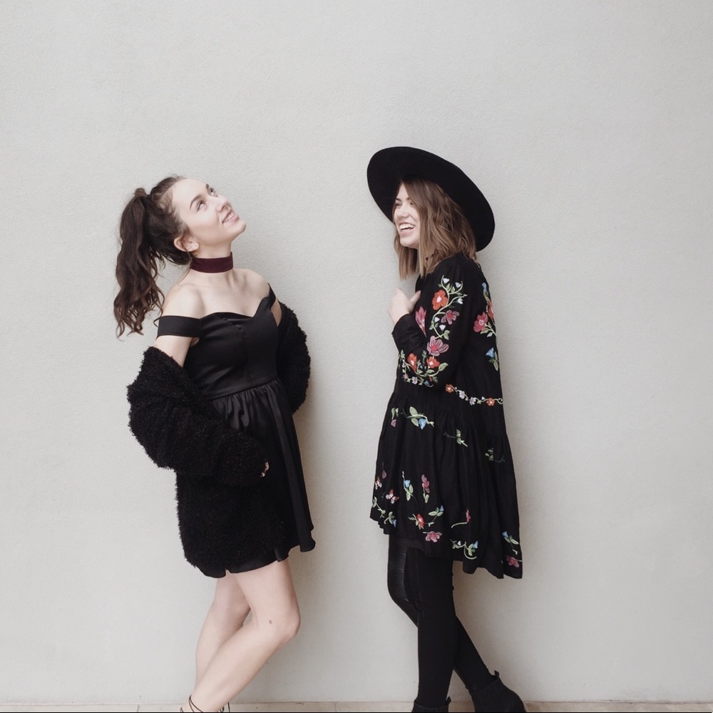 Zara Embroidered Dress